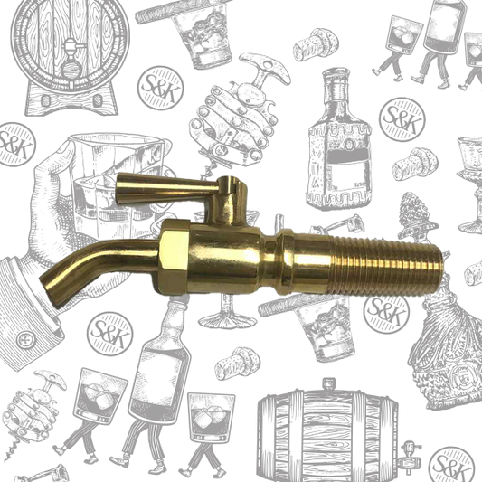 Brass Tap with lever