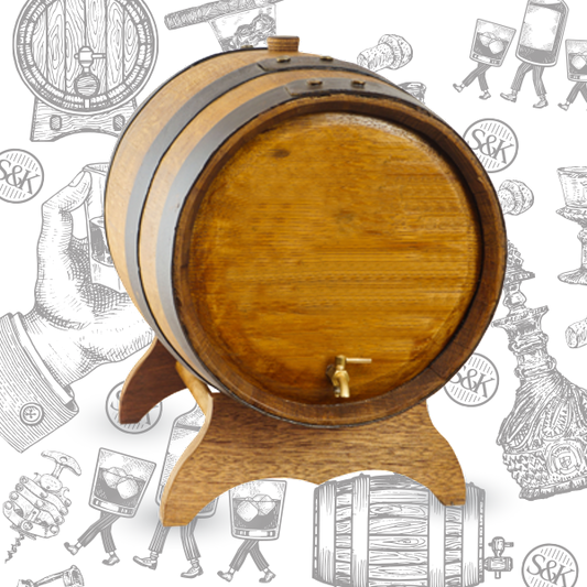 20 litre handcrafted barrel