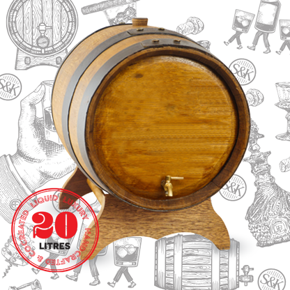 20 litre handcrafted barrel