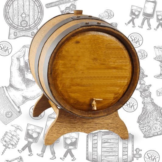 10 litre handcrafted barrel
